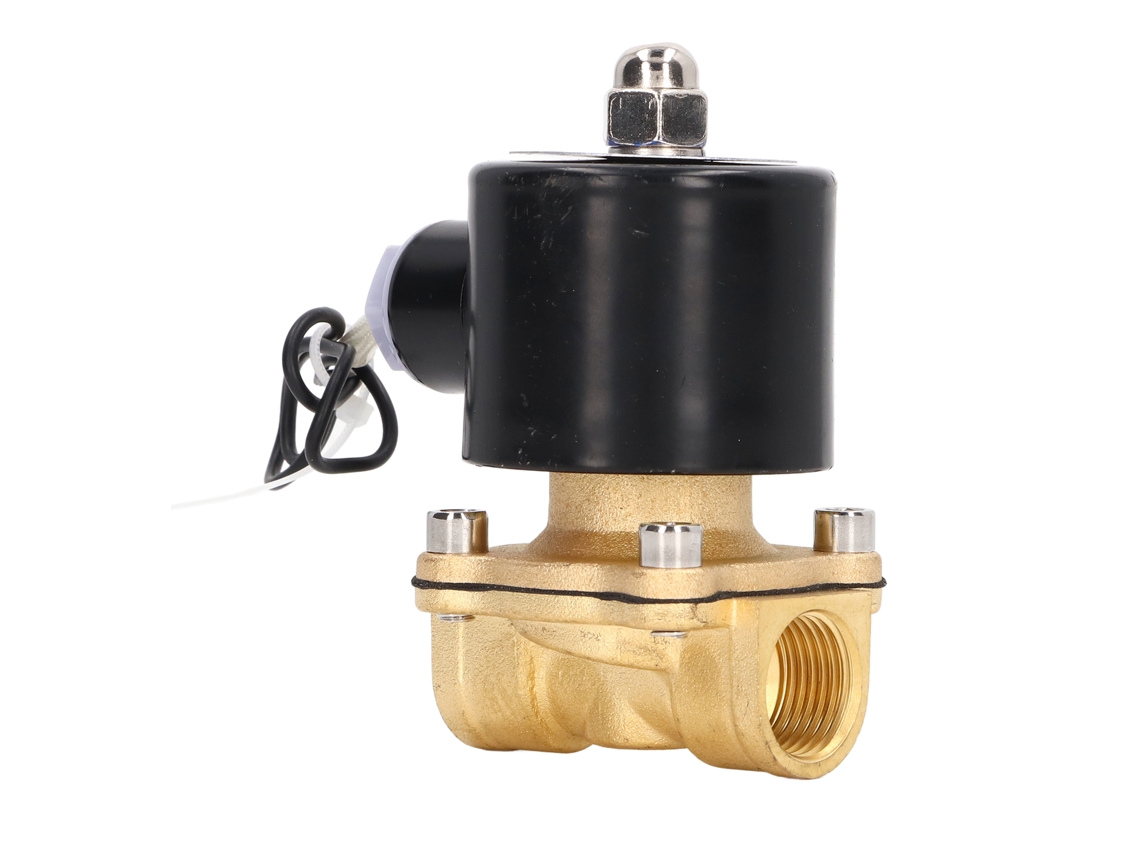 Válvula Solenoide Normalmente Fechada Laxiscreed para Água, Gás e Óleo, Ativação Eficiente e Durável