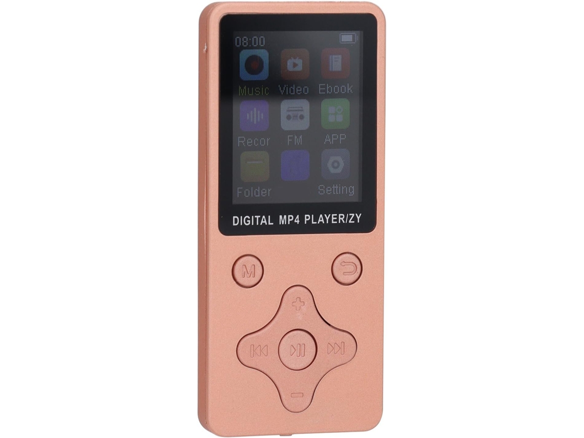 Reprodutor De Mp3 Mp4, Reprodutor De Música Bluetooth Com Fones Ouvido, Som Hifi Sem Perdas, Tela Lcd De 1, 8 Polegadas