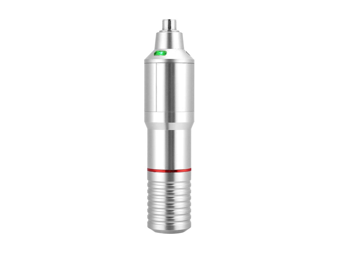 Máquina De Tatuagem (conector Rca, Prata Com Luz Led) Eoocoo