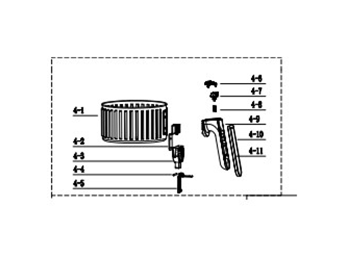 Pega (sem Tampa) Becken Baf2173 4.9 Para Fritadeira 87106
