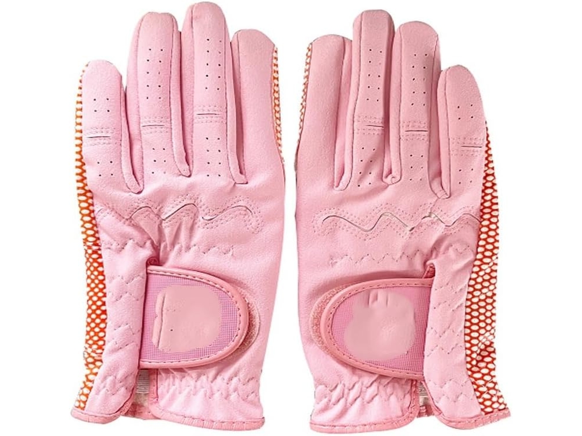 Luvas de Golfe Femininas, Respiráveis, Antiderrapantes, com Estampa de Silicone, Muito Confortáveis, para Toda