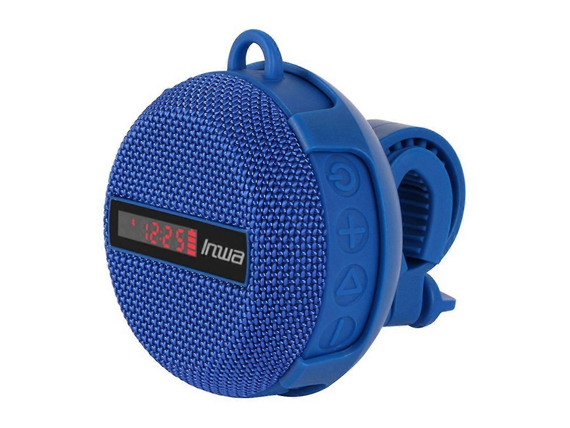 Alto Falante Bluetooth Inteligente Com Tela Rápida, Alto Falante Portátil À Prova Dágua E Poeira Para Ciclismo Ao Ar Livre Olysi Shop (azul)