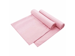 Conjunto 2 Toalhas Para Cadeiras Exteriores Vidaxl Rosa Poliéster (130 X 60 Cm)
