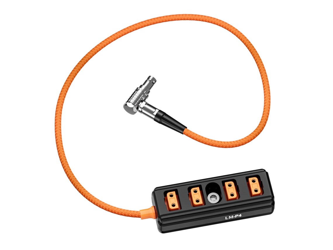 Adaptador divisor Lemo para D-tap Zgcine LM-P4 para câmeras Sony E-RED