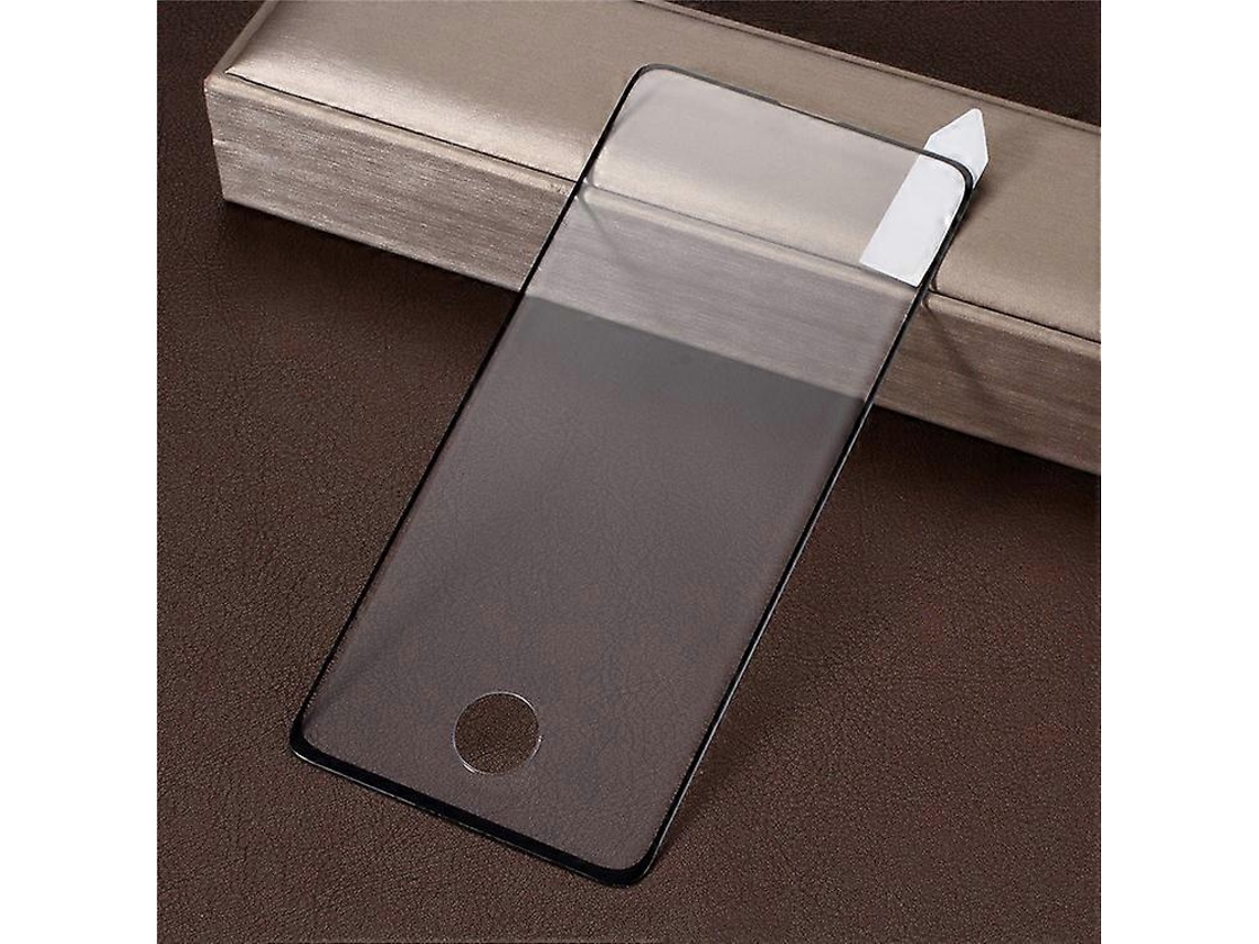 Protetor De Tela De Vidro Temperado Agc Compatível Com Samsung Galaxy S10 Plus 3d Curvo Com Cola Completa