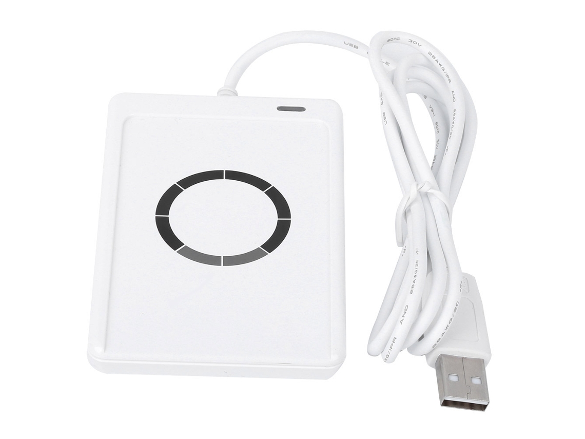 Laxiscreed Leitor De Cartões Nfc Contactless, Portátil E Inteligente Para Pagamentos Sem Fios