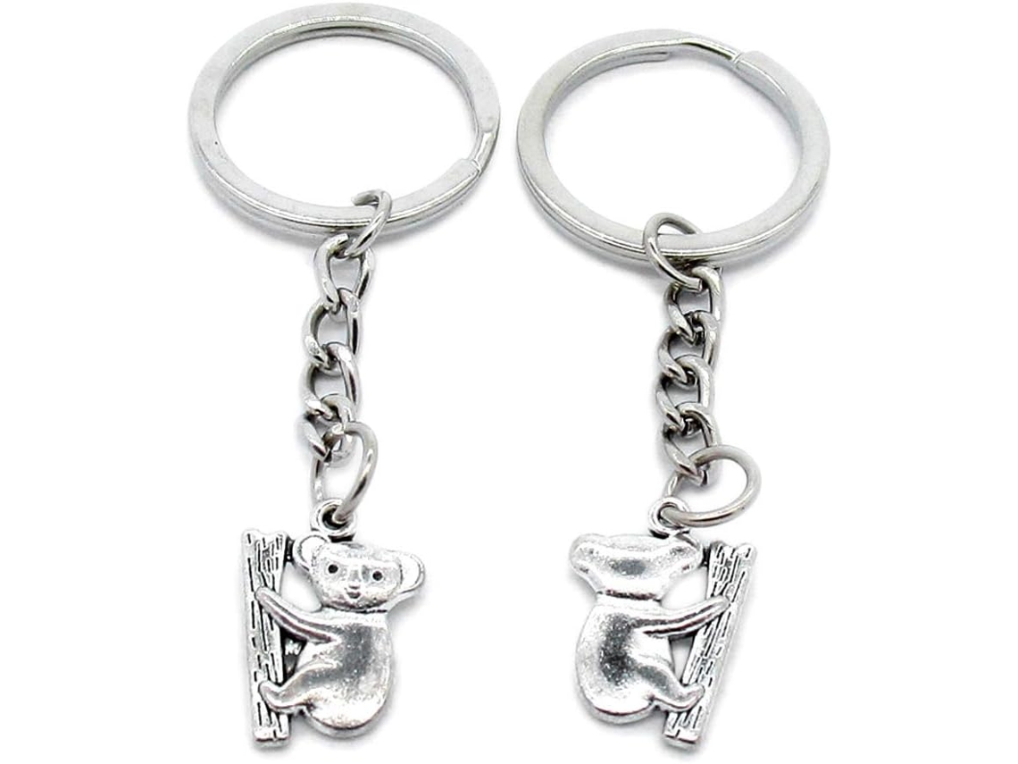 Chaveiro De Metal E0nc2 Com Argola - Para Uso Prático E Funcional