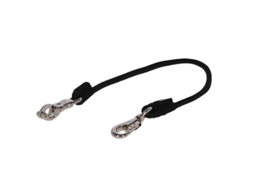 Guia KERBL Borracha Preto (90 cm)