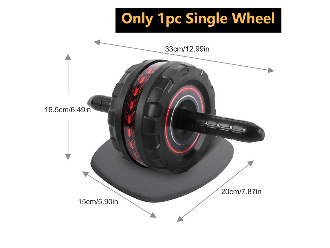Lurelia Roda Abdominal Dua Rolo Abdominal, Exercitador Automático De Rebote