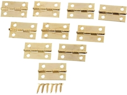 Dobradiça, Dobradiças, Dobradiças Para Armário, Dobradiças Para Porta, 10 Peças, Bronze Antigo Dourado, Para Móveis