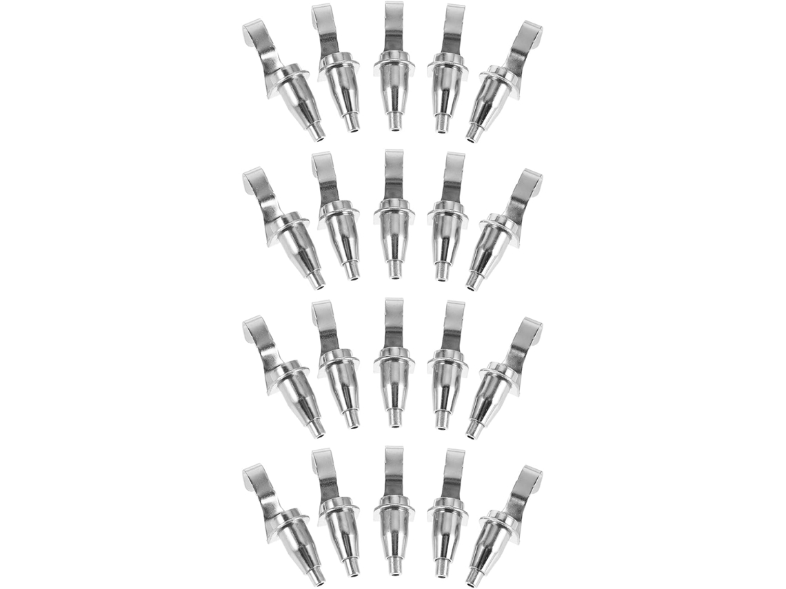 Magiclulu Conjunto De 20-ganchos Arame Ajustáveis Para Pendurar Quadros, Ganchos De Liga Zinco Para Exibição Arte, Cabos