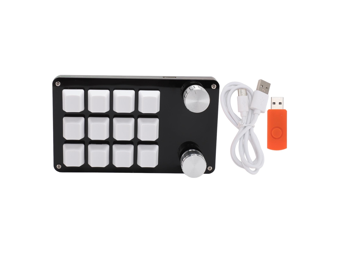 Teclado Mecânico LAXISCREED 12 Teclas Programável Hot swappable