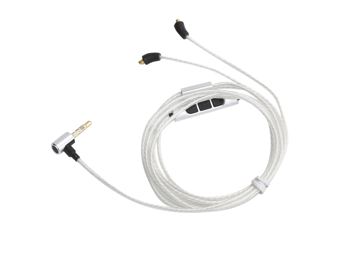 Cabo De Áudio Para Fone 3.5mm Com Ajuste De Volume E Microfone Compatível Com Alo Andromeda