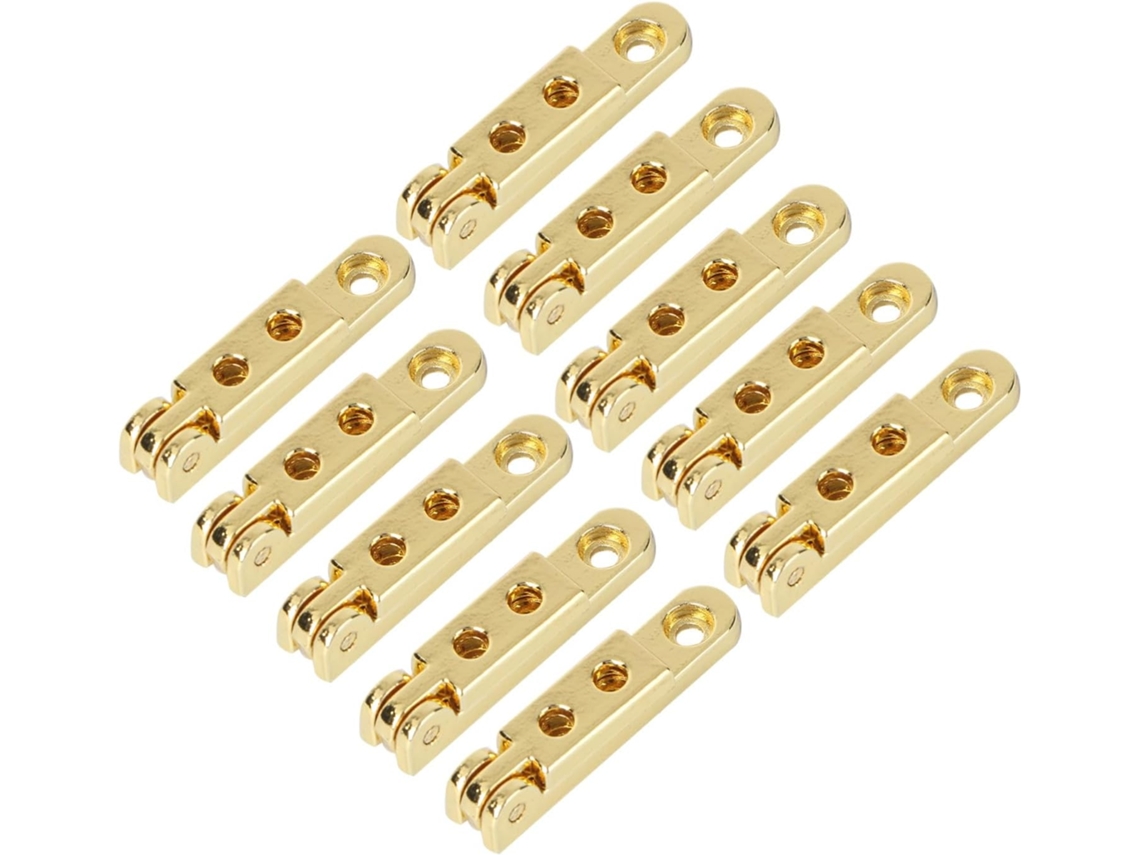 Dobradiças Para Caixa De Joias Uonlytech, 10 Peças, Com Abertura E Fechamento Flexíveis, Em Liga De Zinco, Para Uso Em