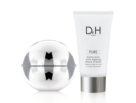 Coffret Corporal SKIN CHEMISTS Dr H Hyaluronic Acid Hand Cream + Body Cream (50 ml)