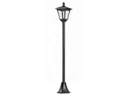 Lâmpada Solar Para Jardim Com Led 40 Lúmenes, Preto, 18 X 18 X 160 Cm Quenty