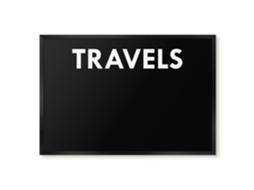 Magnetic Wall Board Travels For The Office Espelharte (60x40 Cm)