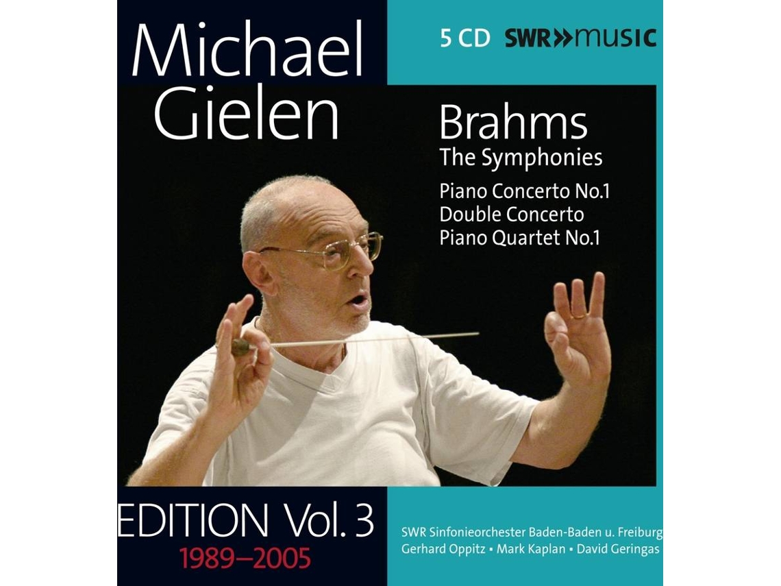 CD Gielen,Michael/Geringas/Kaplan/Opitz/SOSWR - Michael Gielen Edition,Vol.3 (5CDs)