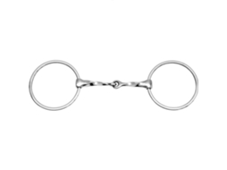 Aço Inoxidável Bridões Retorcidos 90 Mm Prateado 135 Mmfeeling