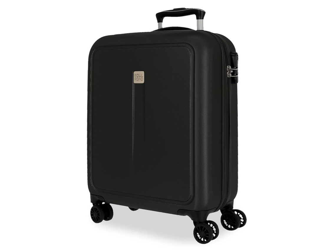 Mala de Cabine Expansível ROLL ROAD Camboya Preto (40x55x20+5cm - 37L)