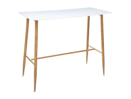 Mesa De Jantar Bar Roka Branca L120cm Atmosphera Criador De Interiores Branco Atmosphera Interior Designer