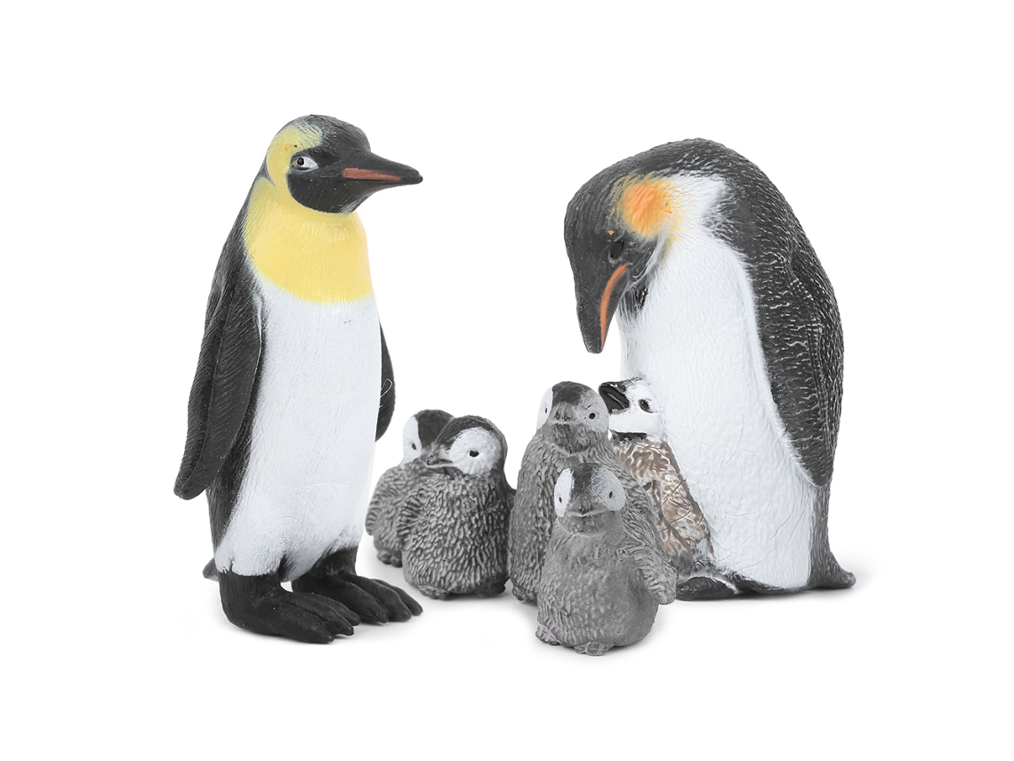 Brinquedo De Pinguim Modelo De Simulação Miniatura Para Crianças Decorativo Presente 3 Anos+