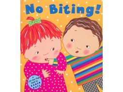 Livro No Biting! de Karen Katz (Inglês)