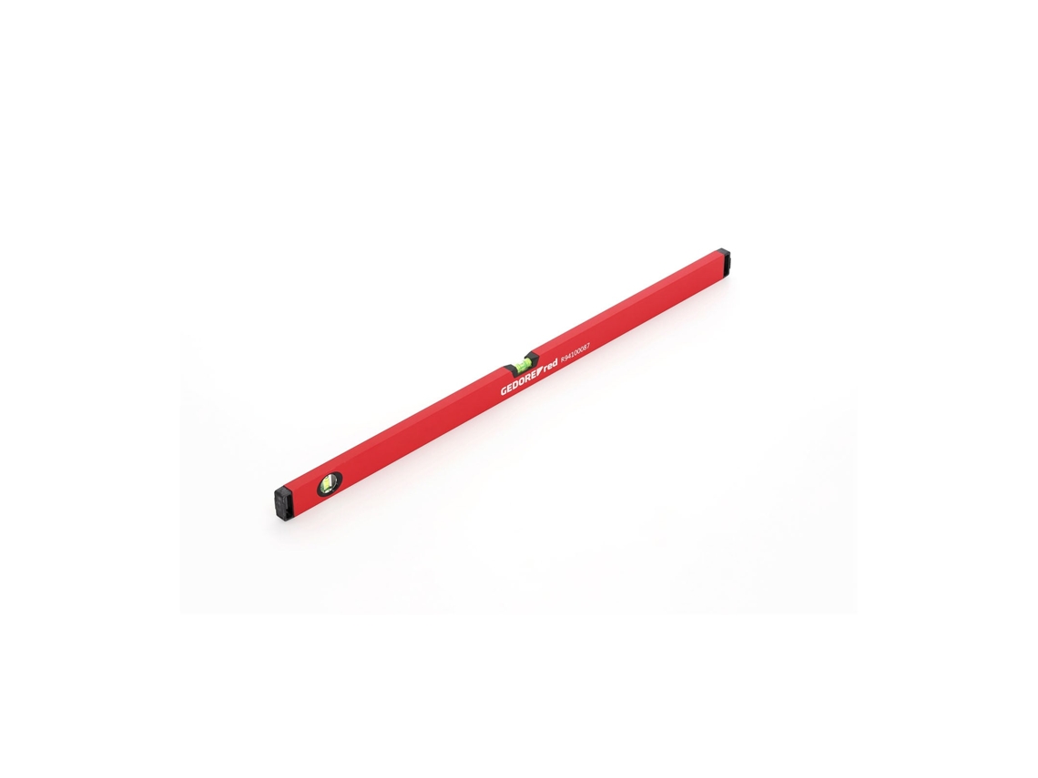 Nível de bolha 1 M com corpo de alumínio (3301423) GEDORE RED R94100087