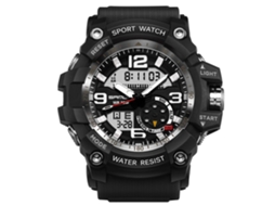 Reloj Electrónico Deportivo Sanda Multifuncional Impermeable Doble Pantalla