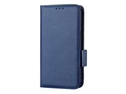 Capa Para Celular Em Couro Com Estampa De Lichiaazul Escuro - Redmi Note 15 Pro Plus 5g