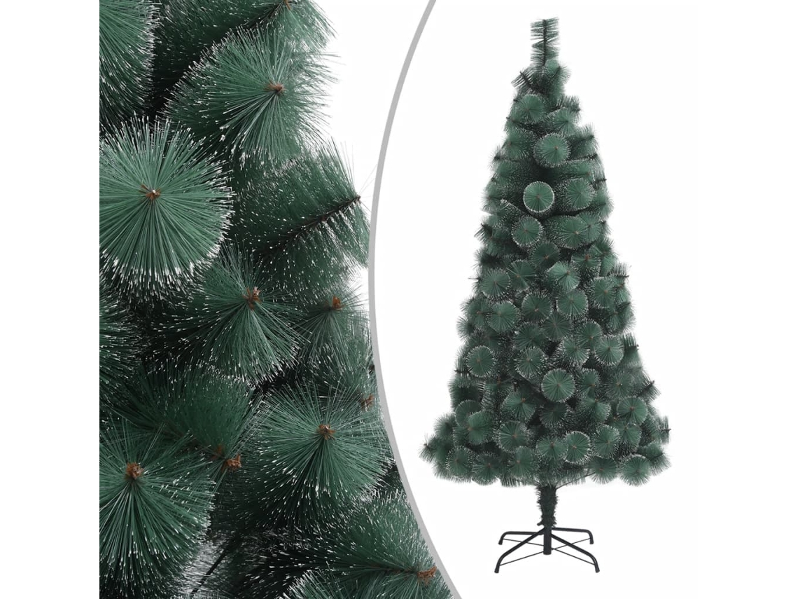 Vidaxl Árvore De Natal Artificial Com Suporte 240 Cm Pet Verde