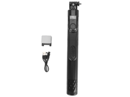 Bastão Selfie 2024 Extensível 185 Cm Alumínio Anti Tremor Com Controle Remoto Bt