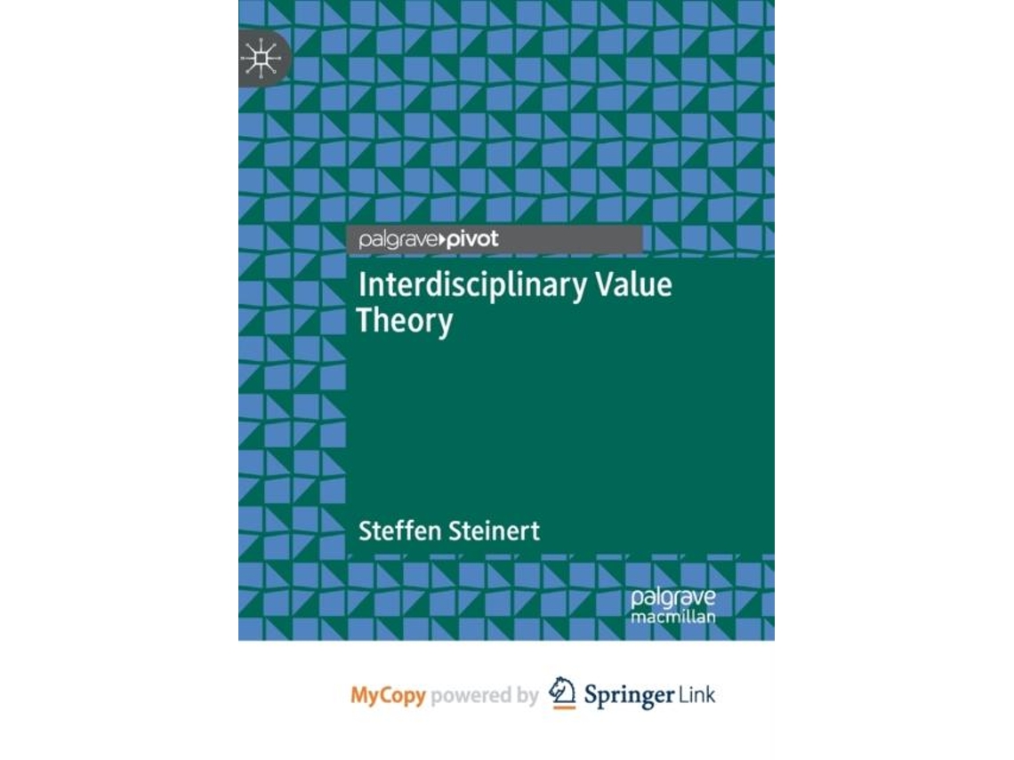 Livro Interdisciplinary Value Theory de Steinert Steffen Steinert (Inglês)