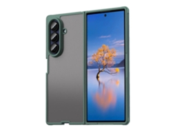 Capa Para Celular Fan Dun Series Em Tpu Híbrido Com Acabamento Fosco Em Pc Para Samsung Galaxy Z Fold7 5g