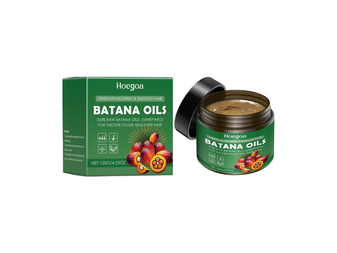 Máscara de Cabelo com Óleo de Batana para Nutrir, Hidratar e Deixar Cabelos Secos Mais Suaves e Controlados LAXISCREED