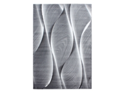 Parma Saty Tapete Pelo Curto Retangular 280x370cm Preto