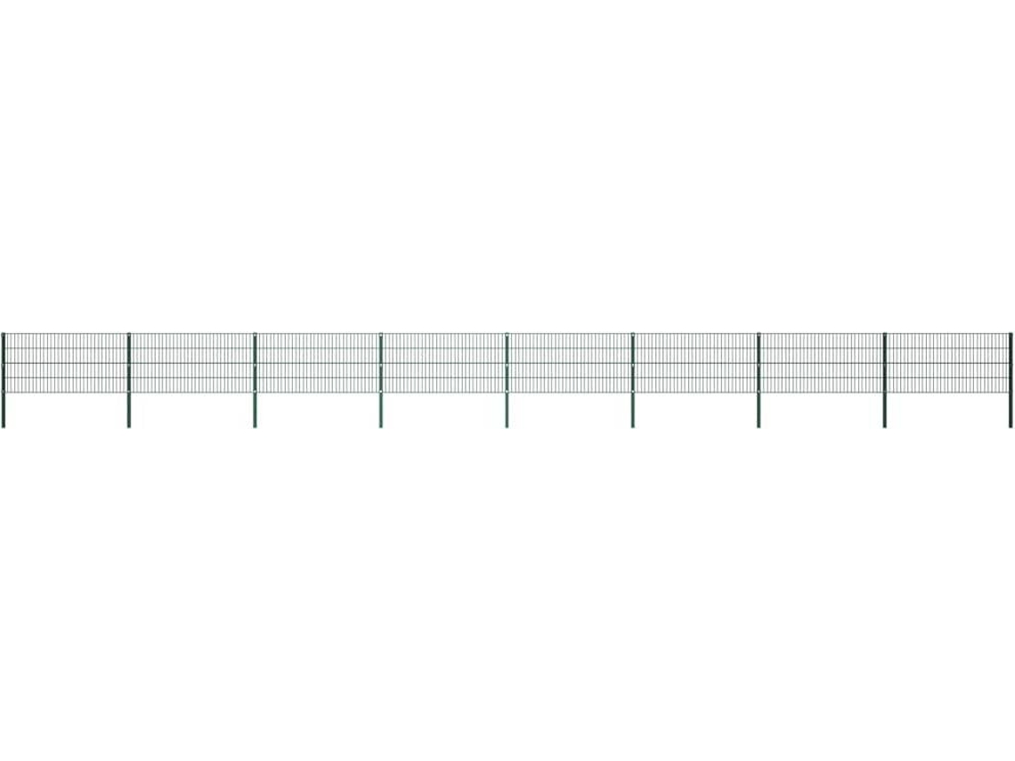 Fence Panel, Fence Panels Vidaxl Verde Ferro (n/a)