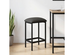 Vidaxl Banco De Bar Cinzento-claro 40 X 32 X 74 Cm