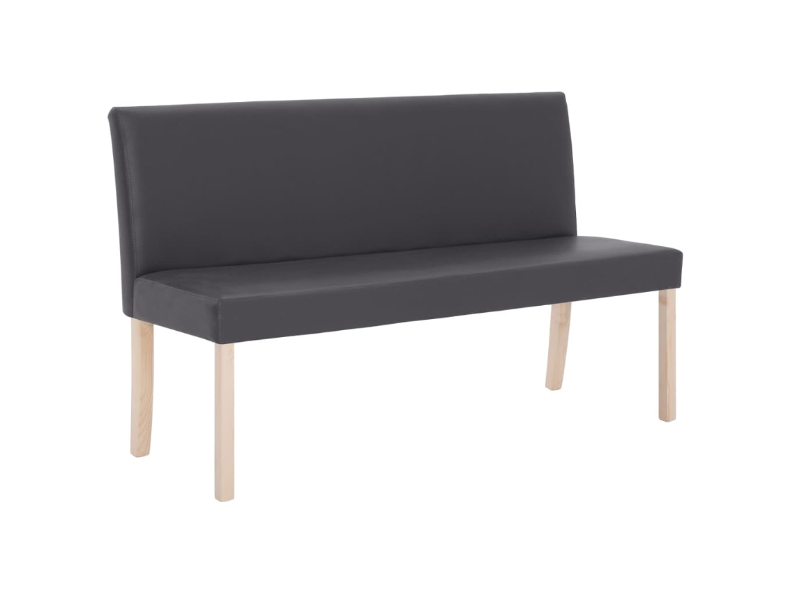 Bench, Benches Vidaxl Cinzeto Couro Artificial (n/a)