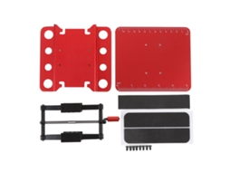 Suporte De Trabalho Para Reparo De Carros Rc Simulação Metal Ajustável Giratório Para Carros Rc 1:8 E 1:10 Vermelho