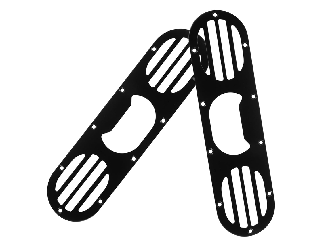 Conjunto de 2 difusores para para-choque traseiro de carro.