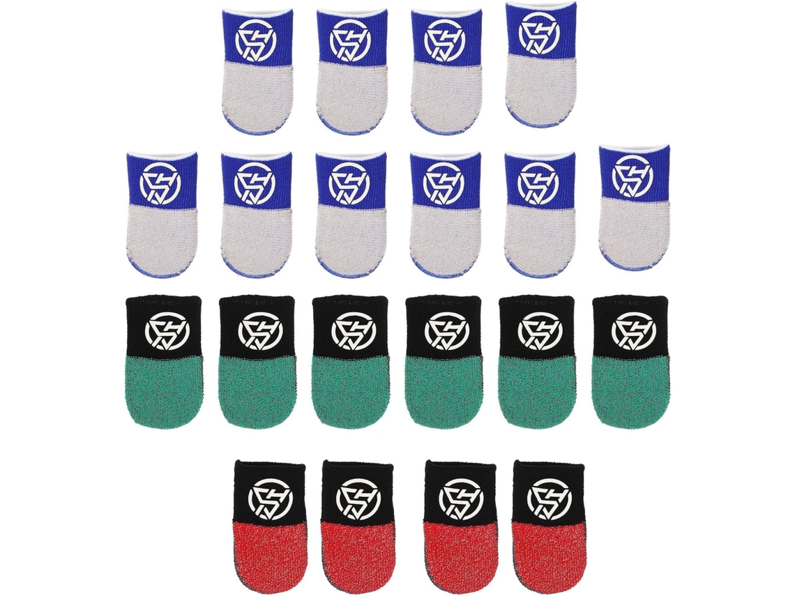 Capas Ipetboom Luminosas Para Jogos Em Celulares E Tablets, 10-pares, Respiráveis, Absorvem O Suor, Proteção Para Tela