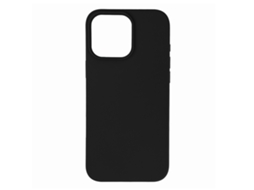 Capa Protetora Multicolorida Em Farelo De Trigo Com Magsafe Para Iphone 16 Pro - Preto