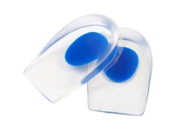 Palmilha de Calcanhar em Gel Silicone para Esporro Tamanhos 35 40 Unidade Par