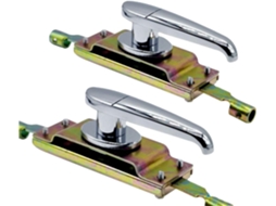 Maçaneta De Fechadura Porta Em Liga Zinco Ms308-4 Para Janela Metal 1 Unidade