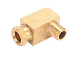 Laxiscreed Manguito De 90° Para Tubo Com Conexão De Compressão Para Sistemas De Lubrificação De Óleo
