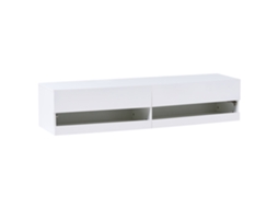 Móvel De Tv Com Led Edmonton Branco