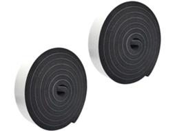 Fita Isolante Autoadesiva Luxshiny De 2m Em Eva Para Portas E Janelas, Recortável E Com Isolamento Acústico, Ideal Para