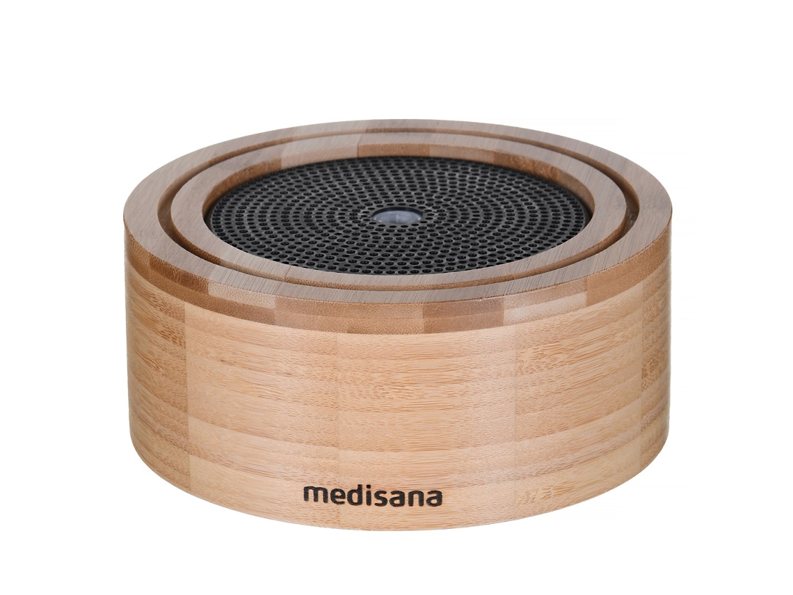 Difusor de aroma medisana AD 625, luz LED de cores, design elegante em vidro fosco