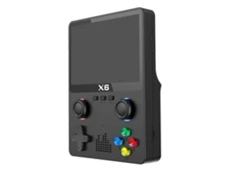 Consola Retro de Jogos Portátil KLACK X6 de 32 Bits com Mais de 10000 Jogos Suporte para 11 Simuladores Expansão Microsd Ecrã de 3 5 Polegadas